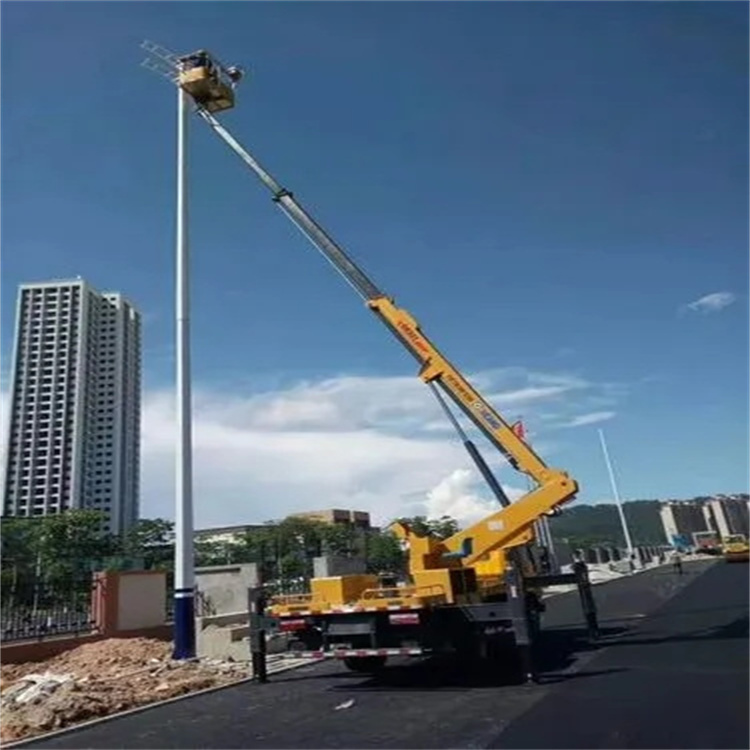 加茂镇维修路灯的曲臂升降车出租