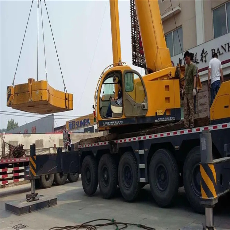 加茂镇当地吊车出租|机器吊装|75吨|工厂搬迁服务